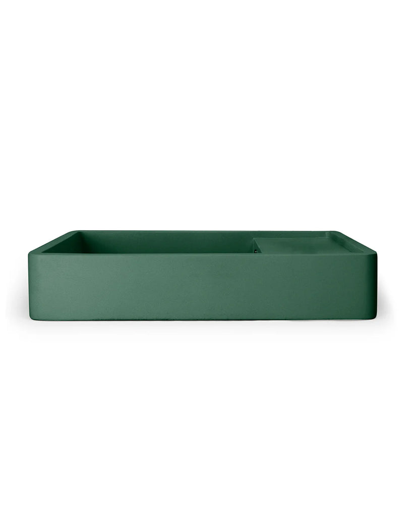 Nood Co Shelf 03 Basin Wall Hung - Teal