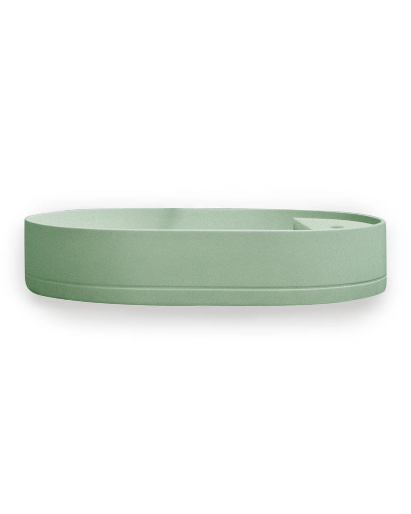 Nood Co Shelf Oval Basin Wall Hung - Mint