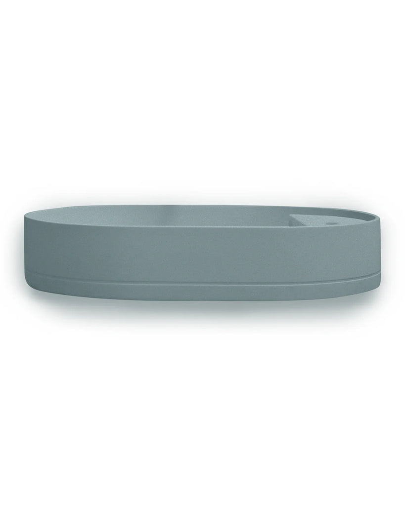 Nood Co Shelf Oval Basin Wall Hung - Rowboat