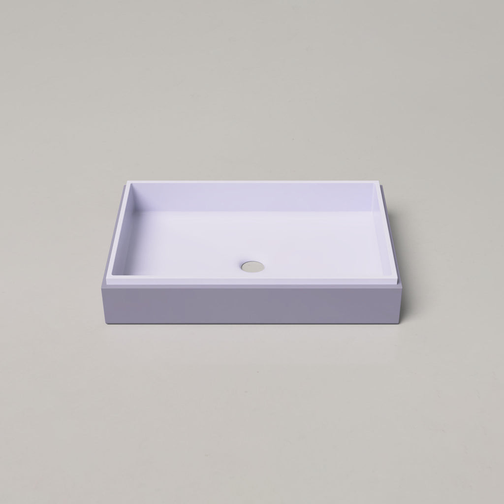 Nood Co Stepp Rectangle Surface Mount - Lilac
