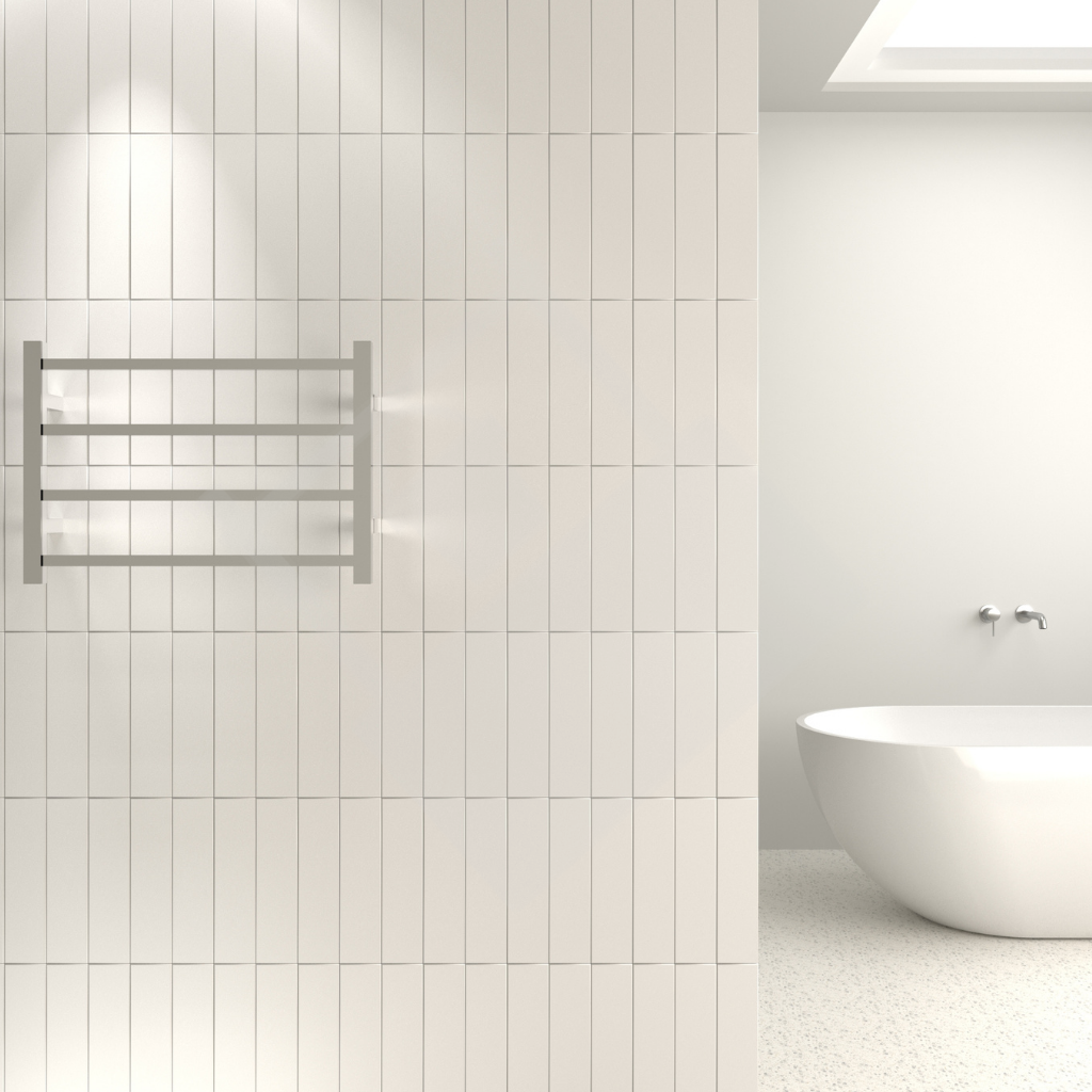 Thermogroup 4 Bar Straight Square Ladder Heated Towel Rail