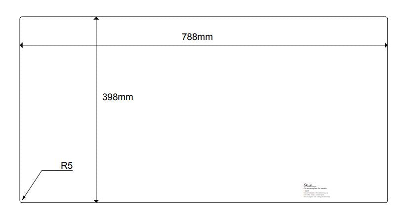 Oliveri Santorini Black Double Bowl Undermount Sink with Overflow
