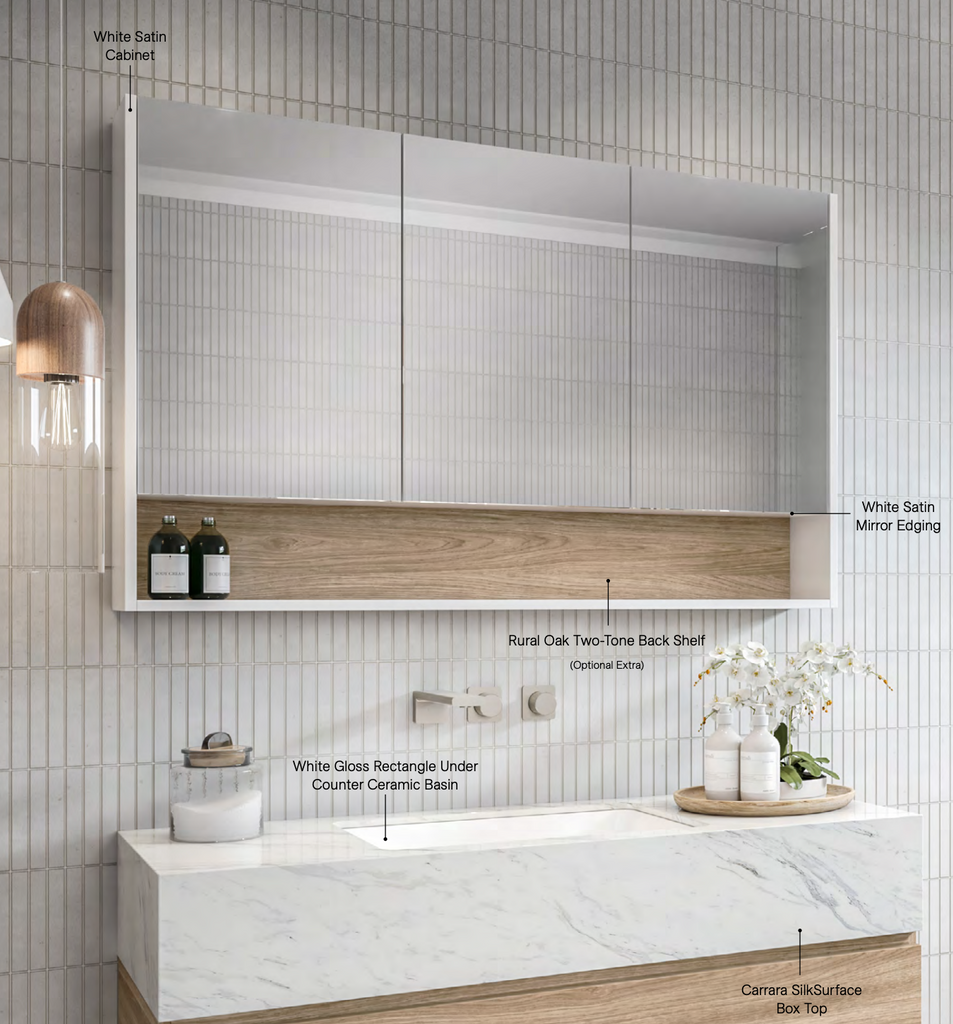 Timberline Sanremo Shaving Cabinet