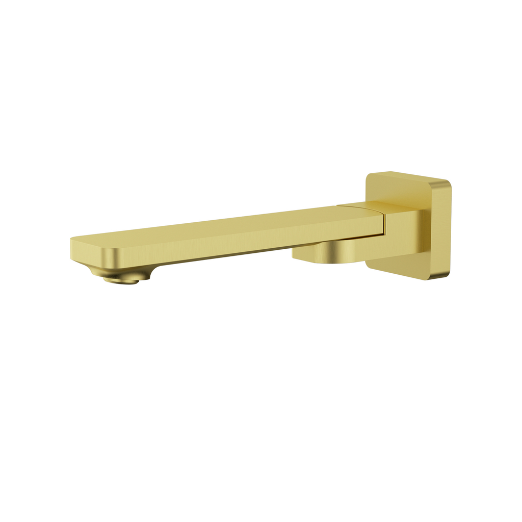 Serena Ruki Swivel Bath Spout - Brushed Gold