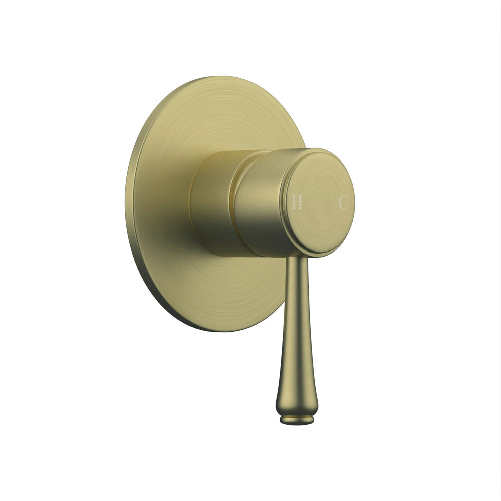 Augustine Classic Traditional Wall Mixer - Gold