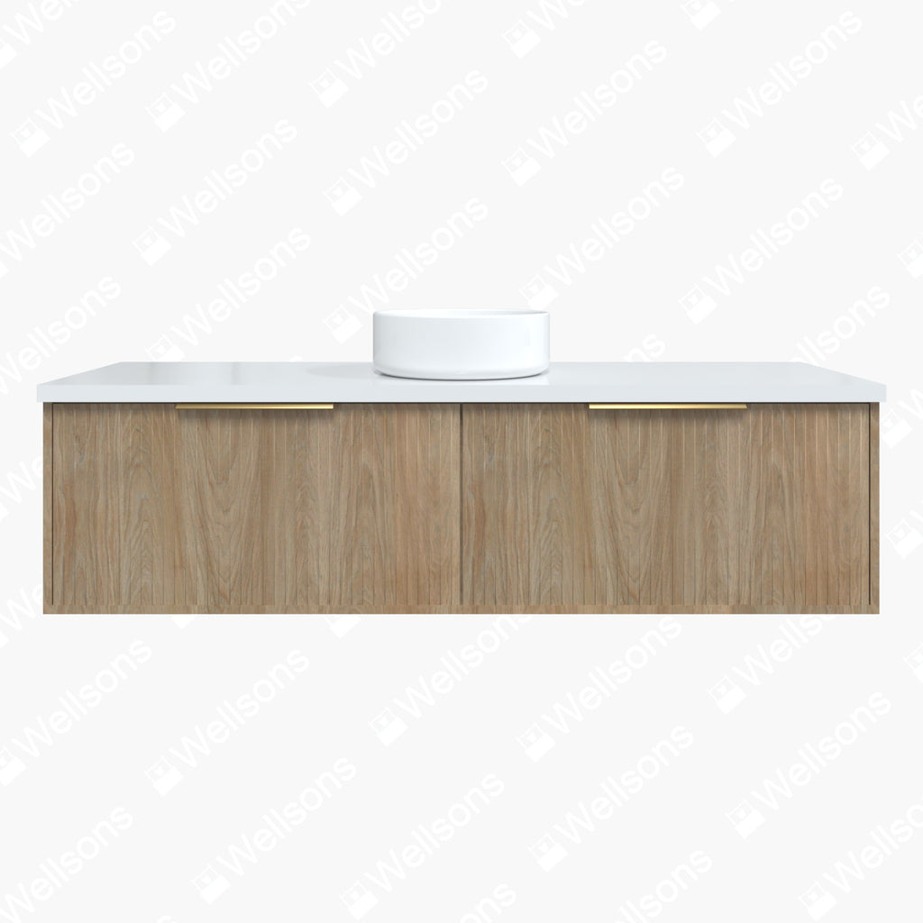 Timberline Elwood Dockland Wall Hung Vanity With Above Counter Basin