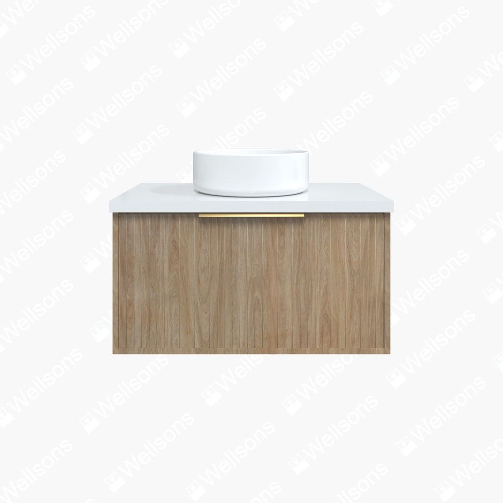 Timberline Elwood Dockland Wall Hung Vanity With Above Counter Basin