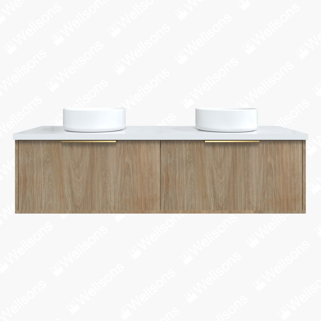 Timberline Elwood Dockland Wall Hung Vanity With Above Counter Basin