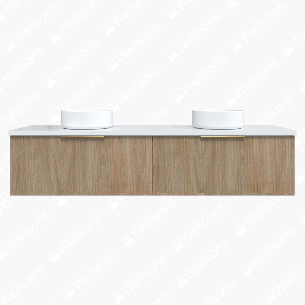 Timberline Elwood Dockland Wall Hung Vanity With Above Counter Basin