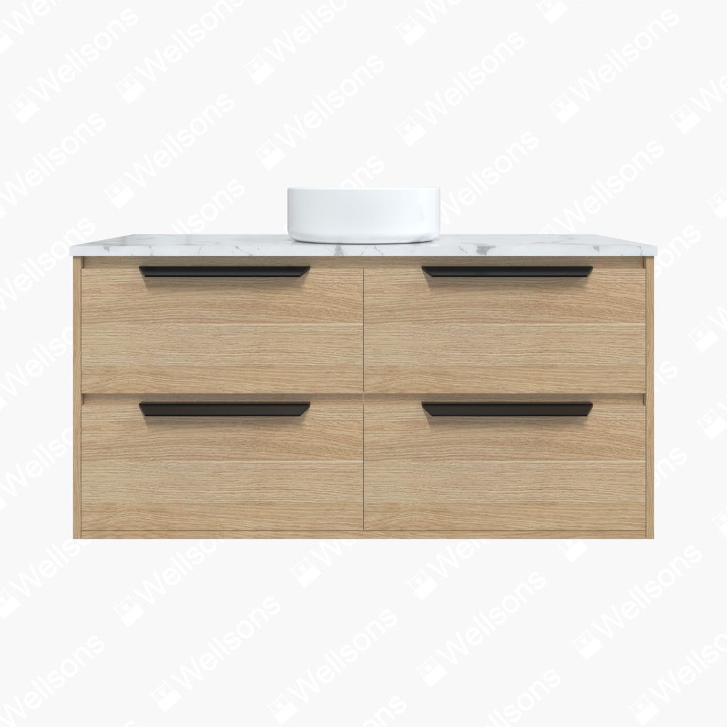 Timberline Grange Wall Hung Vanity with Silksurface Top & Basin