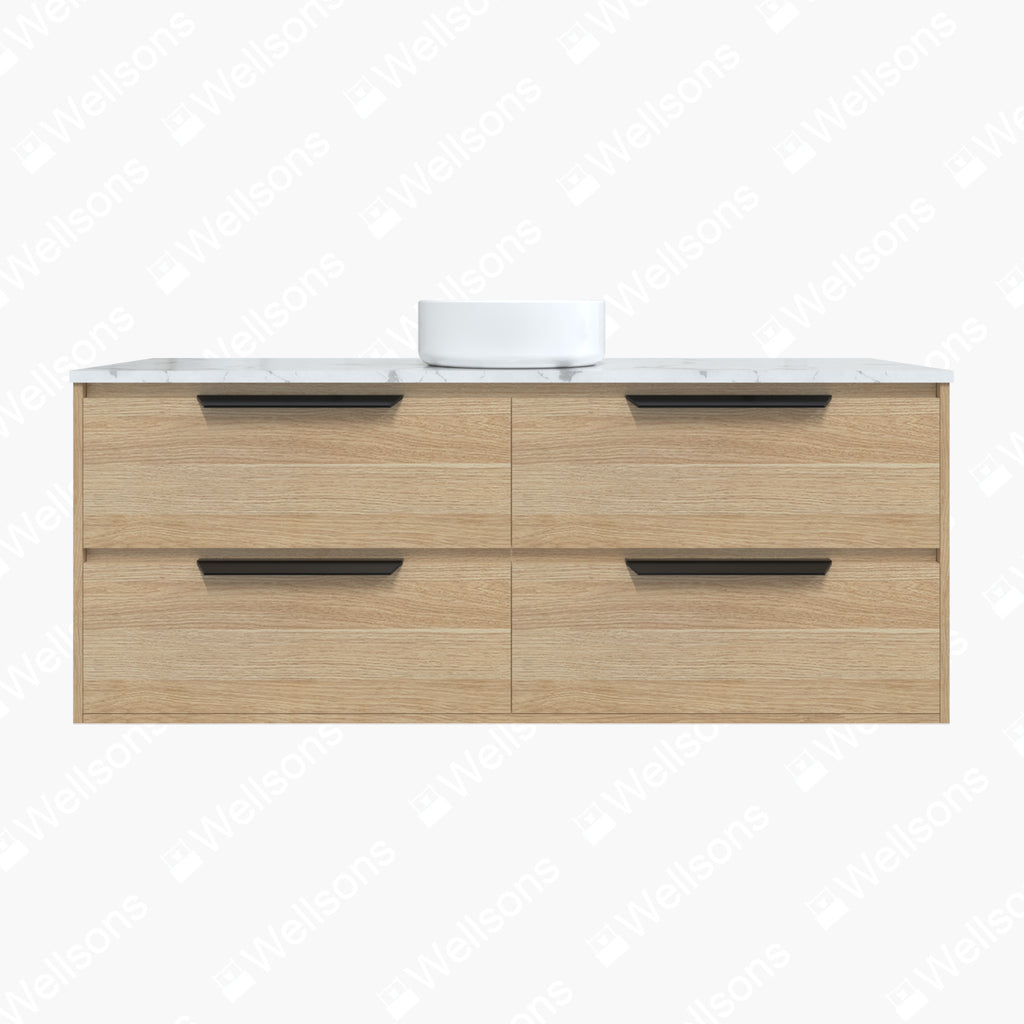 Timberline Grange Wall Hung Vanity with Silksurface Top & Basin