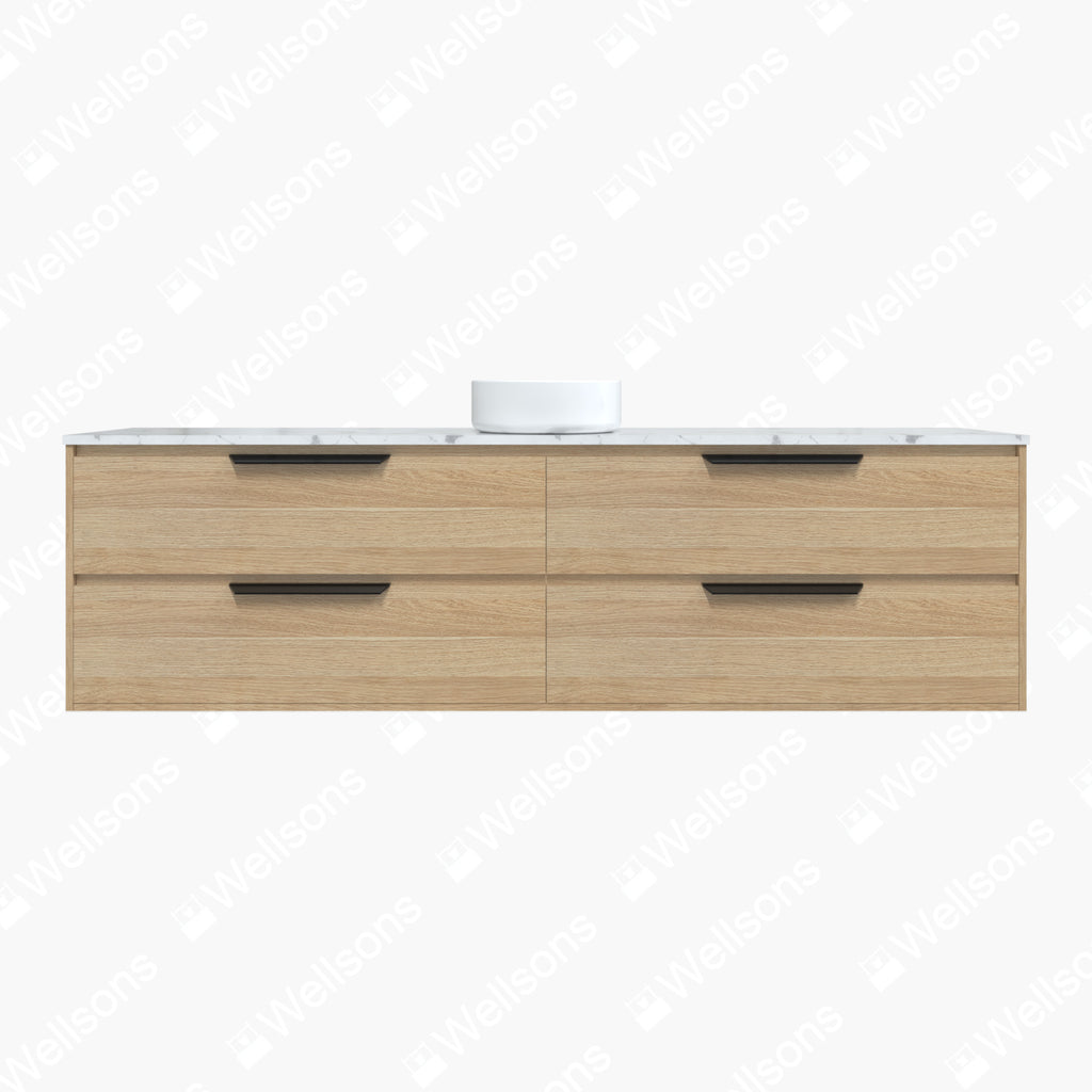 Timberline Grange Wall Hung Vanity with Silksurface Top & Basin