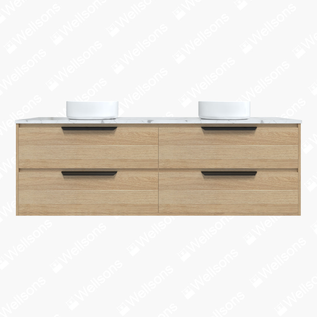 Timberline Grange Wall Hung Vanity with Silksurface Top & Basin