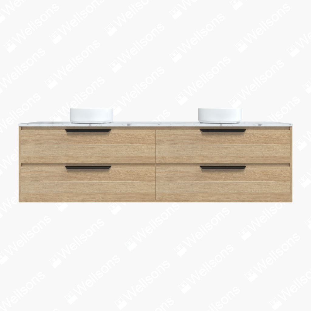 Timberline Grange Wall Hung Vanity with Silksurface Top & Basin