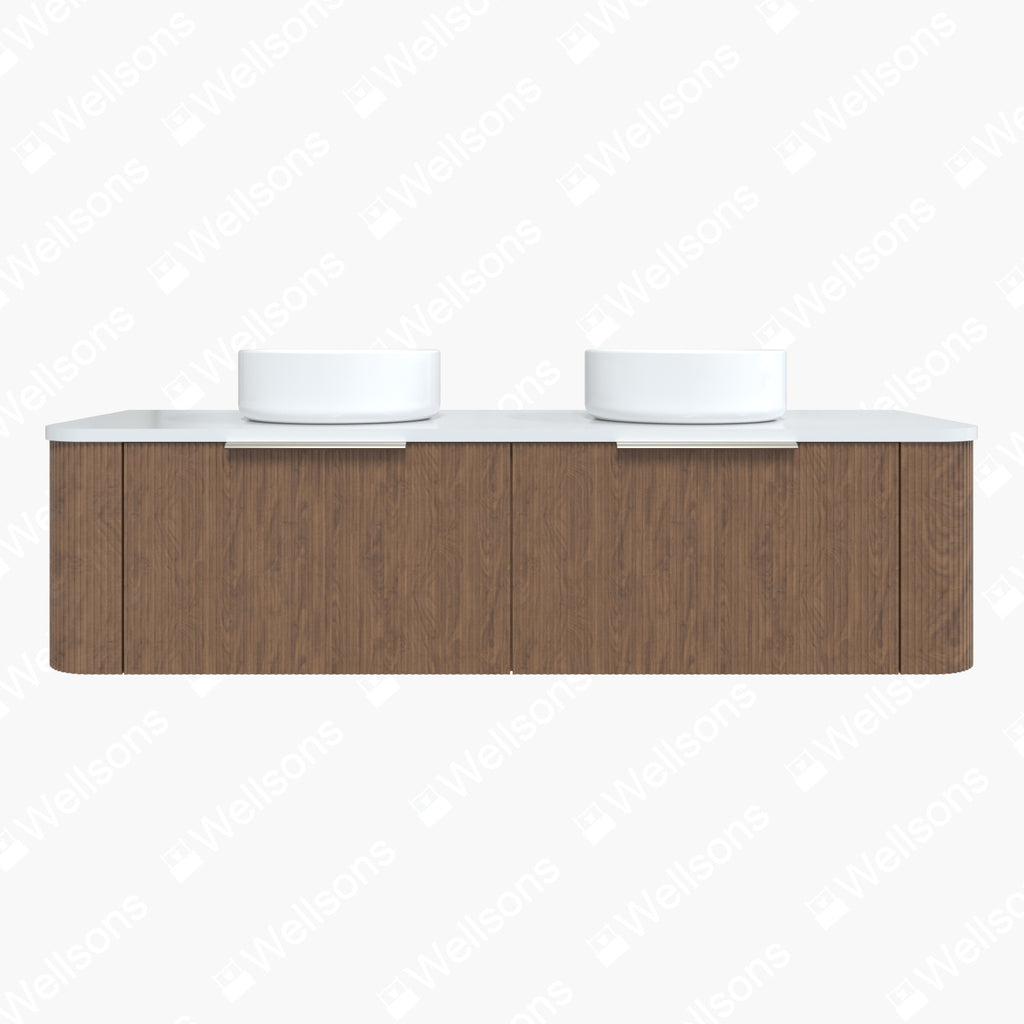 Timberline Santos Dockland Wall Hung Vanity with Above Counter Basin