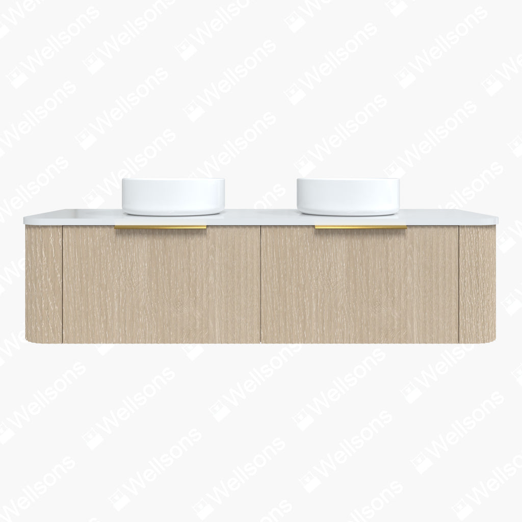 Timberline Santos Apollo Wall Hung Vanity with Above Counter Basin