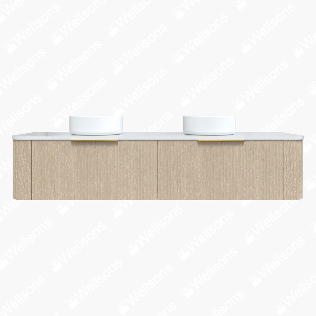 Timberline Santos Apollo Wall Hung Vanity with Above Counter Basin