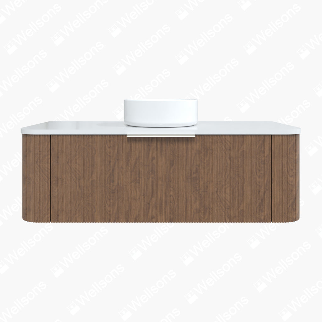 Timberline Santos Dockland Wall Hung Vanity with Above Counter Basin