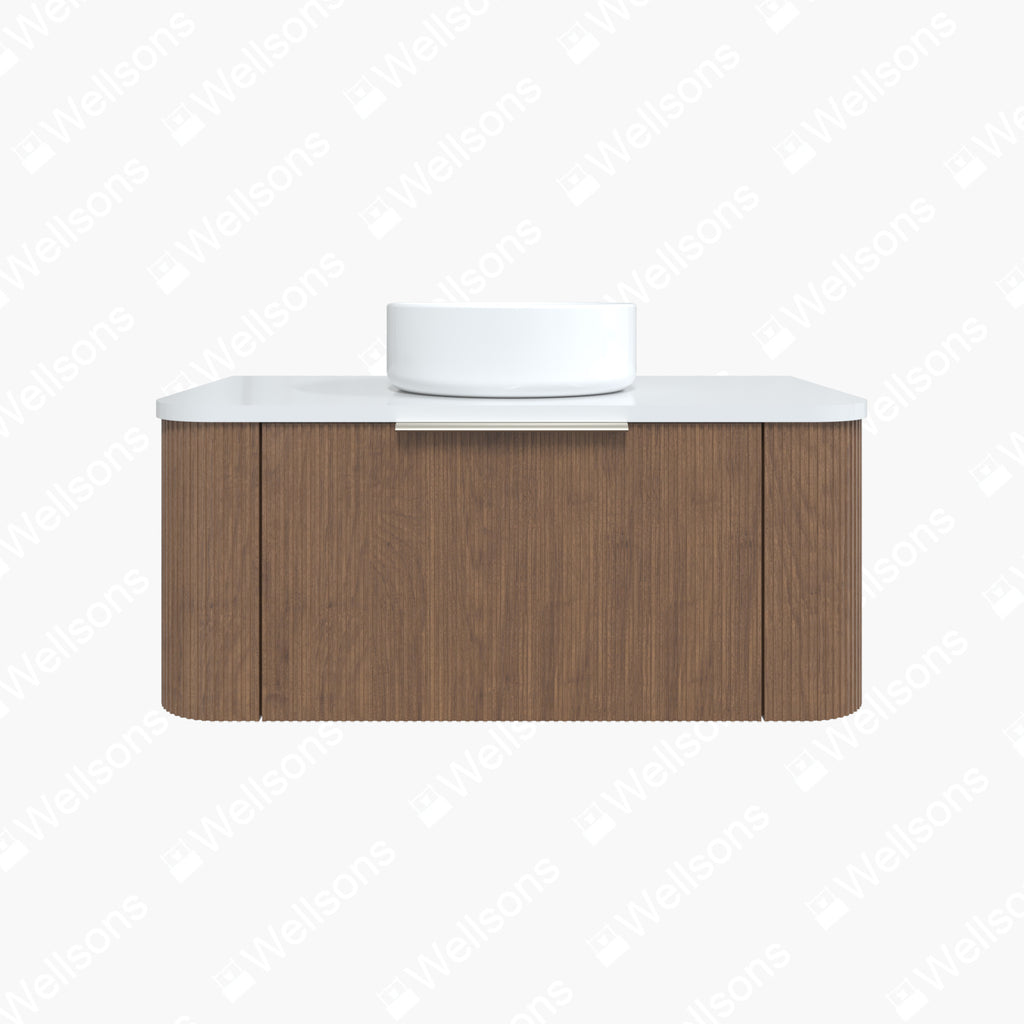 Timberline Santos Dockland Wall Hung Vanity with Above Counter Basin