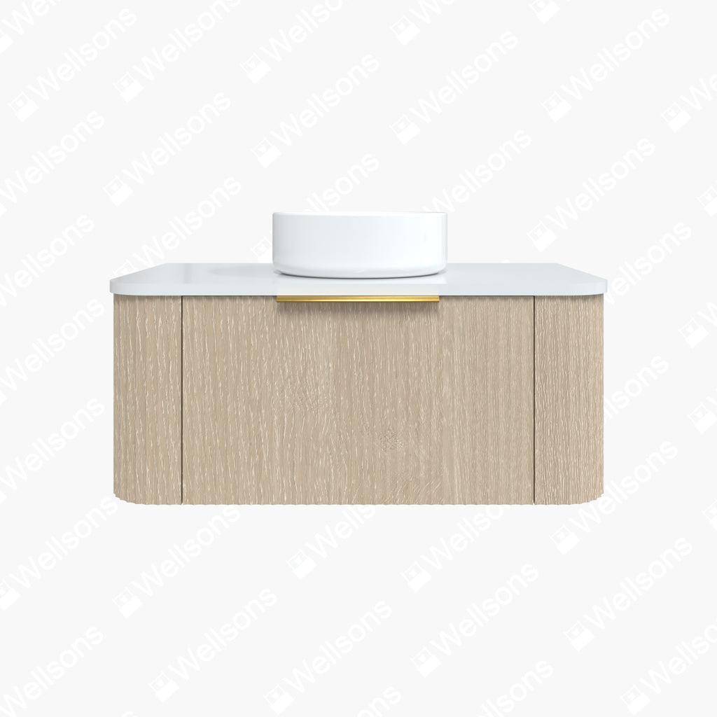 Timberline Santos Apollo Wall Hung Vanity with Above Counter Basin