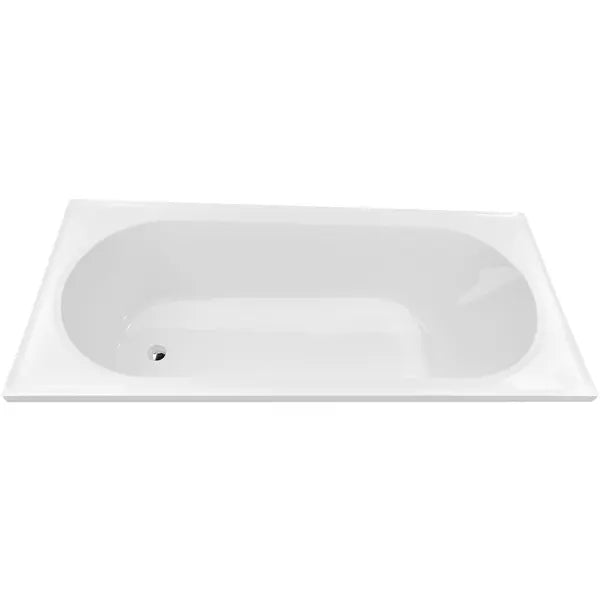 Decina Turin Inset Bath 1510/1665/1790mm - Gloss White
