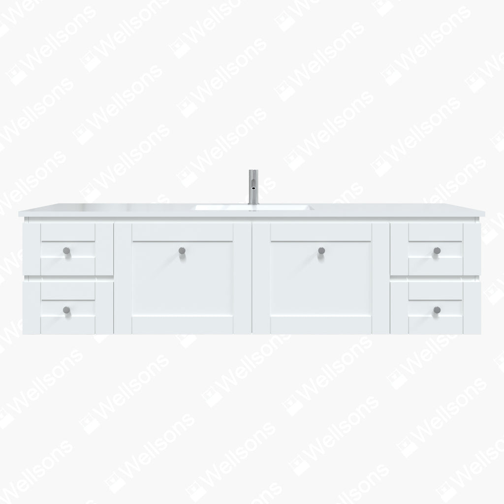 Timberline Victoria Wall Hung Vanity with Alpha Ceramic Top