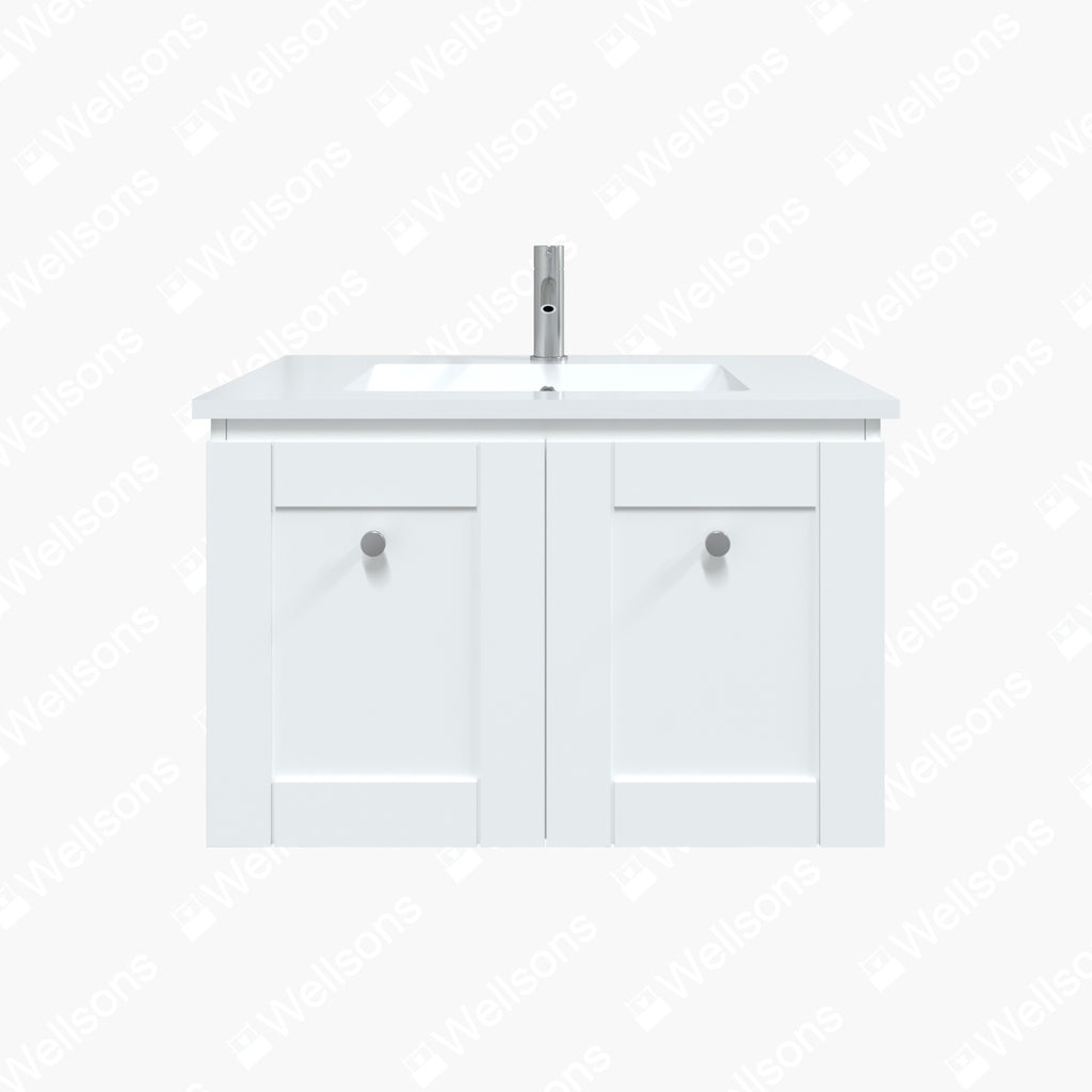 Timberline Victoria Wall Hung Vanity with Alpha Ceramic Top
