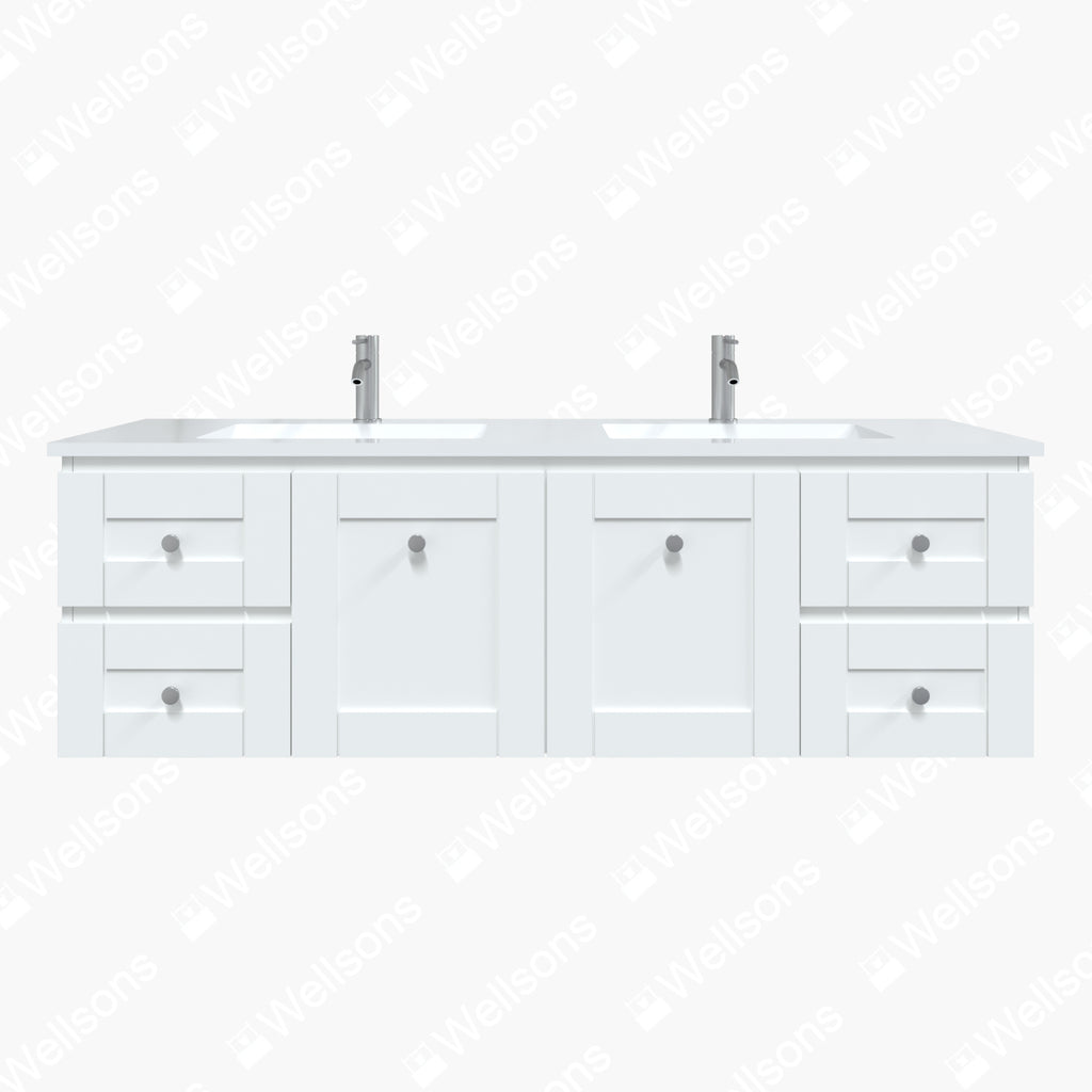 Timberline Victoria Wall Hung Vanity with Alpha Ceramic Top