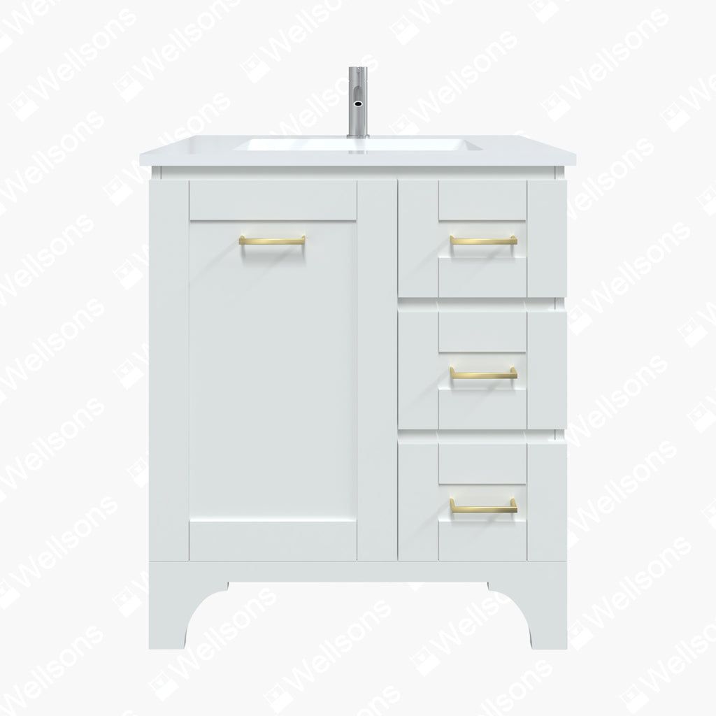Timberline Windsor Floor Standing Vanity with Alpha Ceramic Top