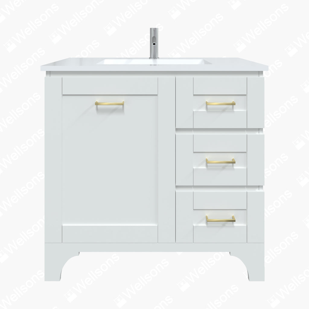 Timberline Windsor Floor Standing Vanity with Alpha Ceramic Top