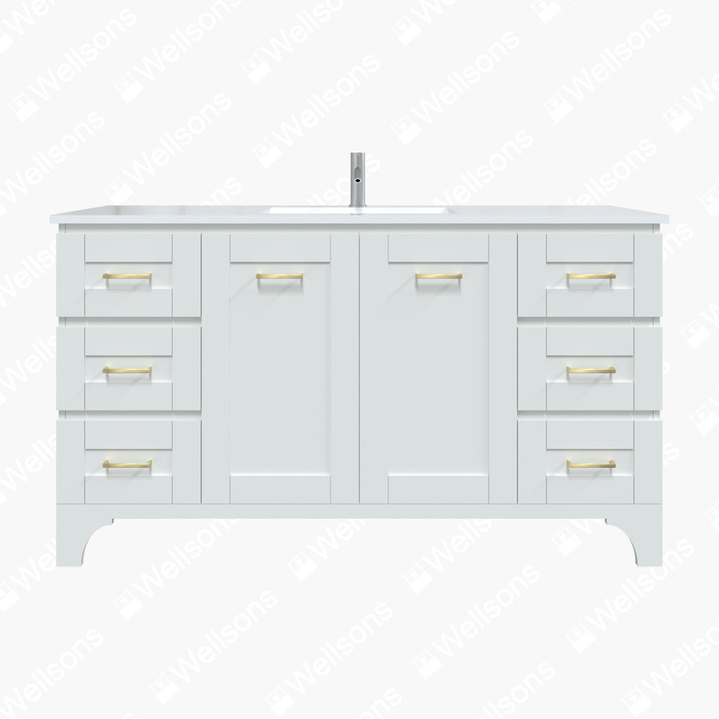Timberline Windsor Floor Standing Vanity with Alpha Ceramic Top