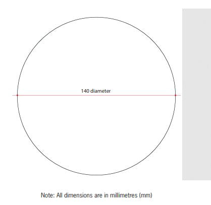Thermogroup Ablaze 3x Magnetic Mounted Cosmetic Magnification Mirror