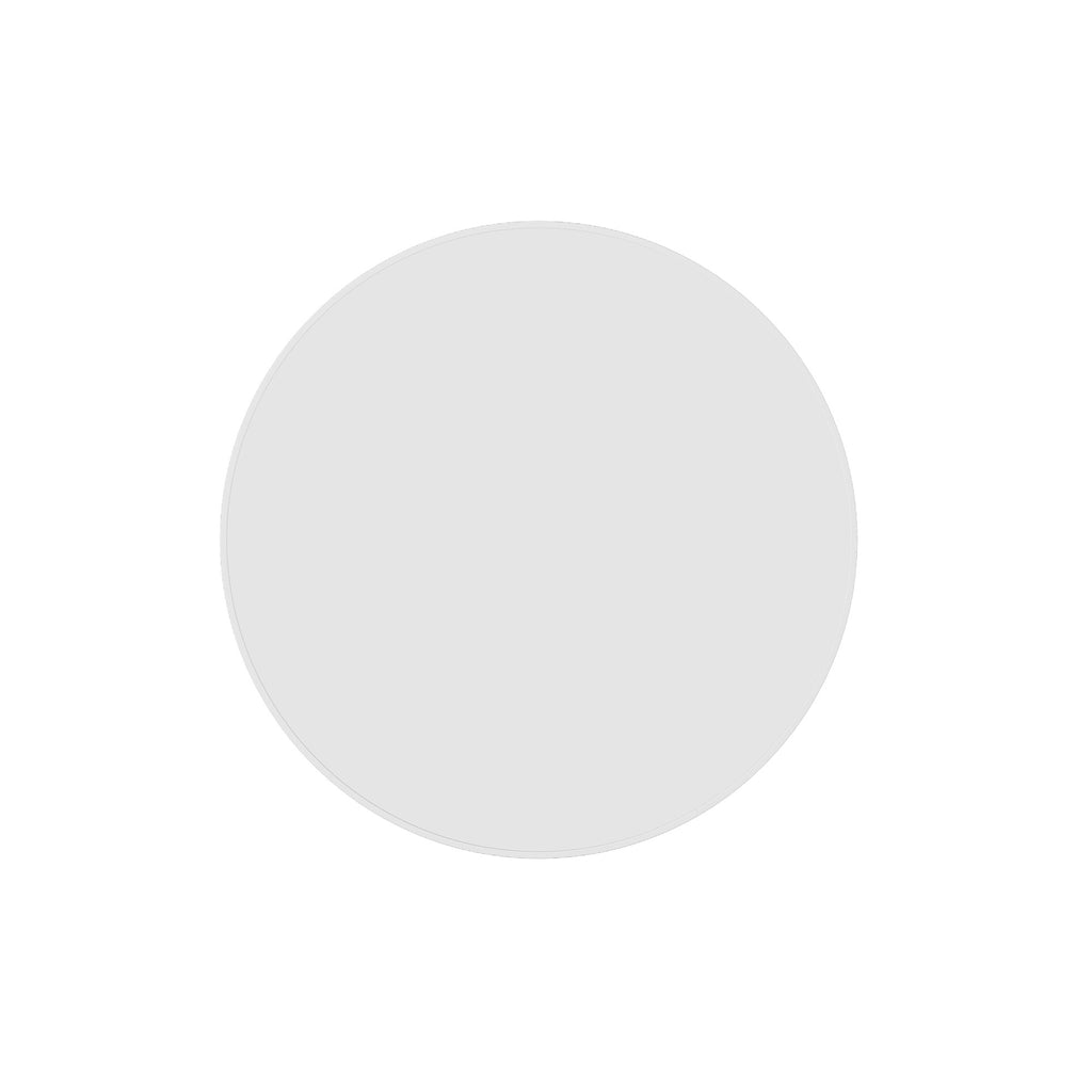 Thermogroup Ablaze Gerogia Round Framed Mirror - White