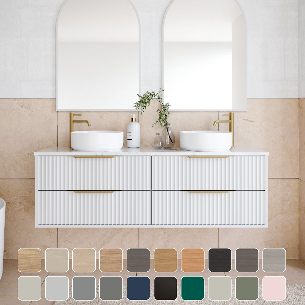 Timberline Emmett Apollo Wall Hung Vanity With Above Counter Basin