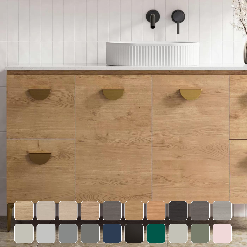 Timberline Nevada Floor Standing Vanity with Above Counter Basin on Legs