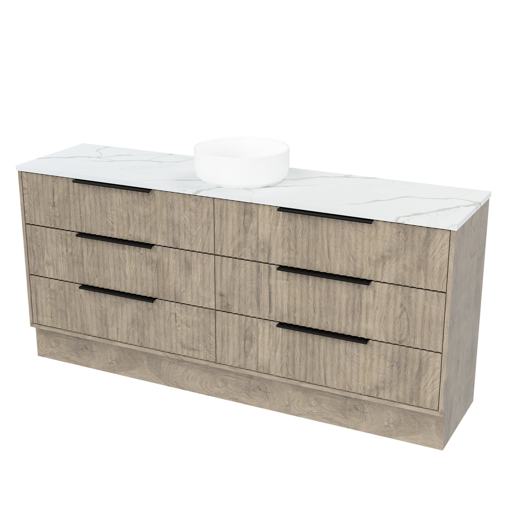 Timberline Emmett Apollo Floor Standing Vanity With Above Counter Basin