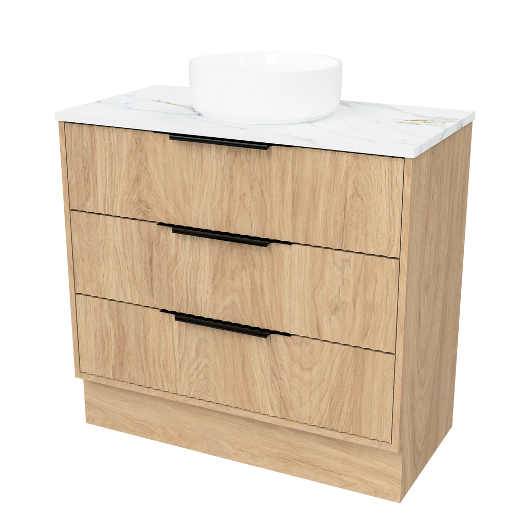 Timberline Emmett Apollo Floor Standing Vanity With Above Counter Basin