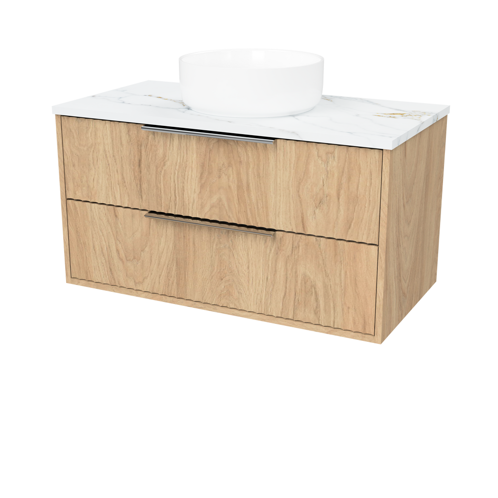 Timberline Emmett Apollo Wall Hung Vanity With Above Counter Basin