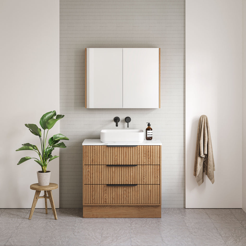 Timberline Emmett Apollo Floor Standing Vanity With Above Counter Basin