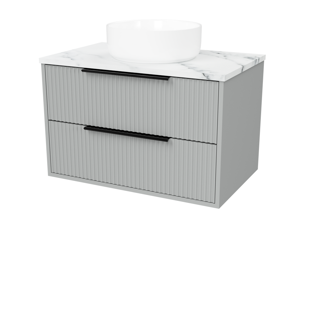 Timberline Emmett Dockland Wall Hung Vanity With Above Counter Basin