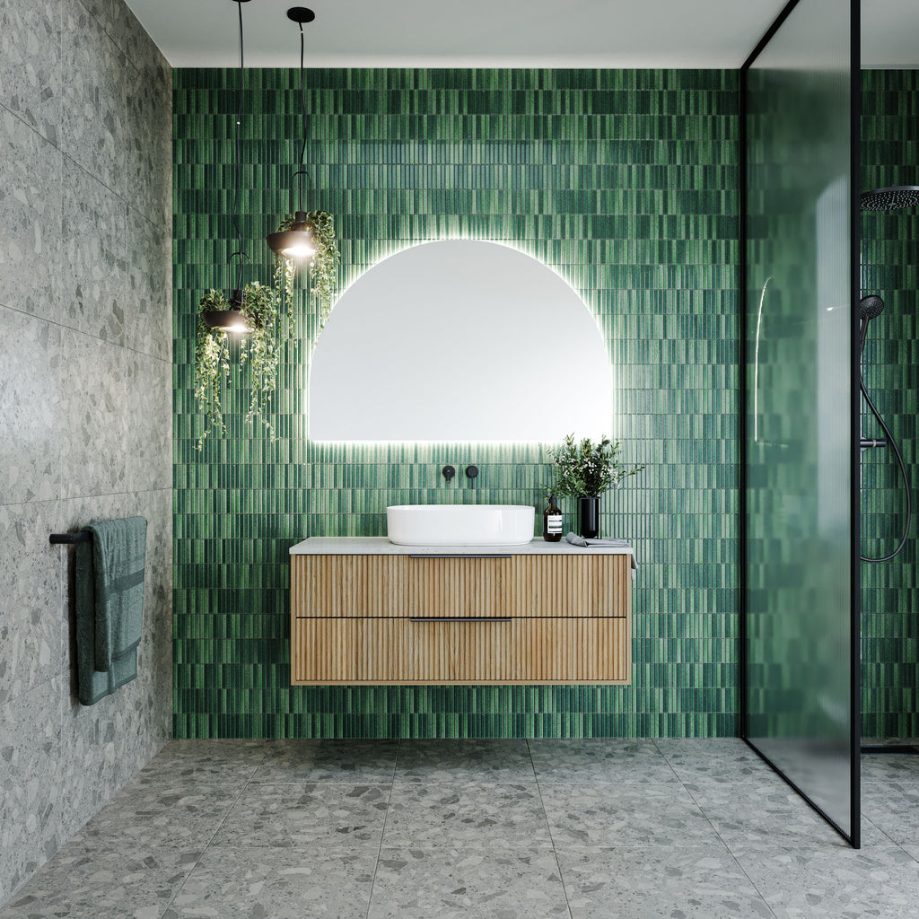 Timberline Emmett Dockland Wall Hung Vanity With Above Counter Basin