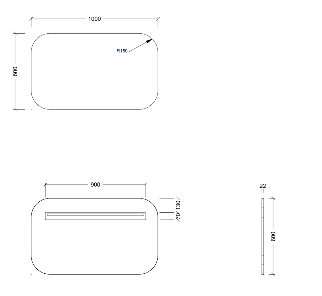 Timberline Jazz Arch Mirror