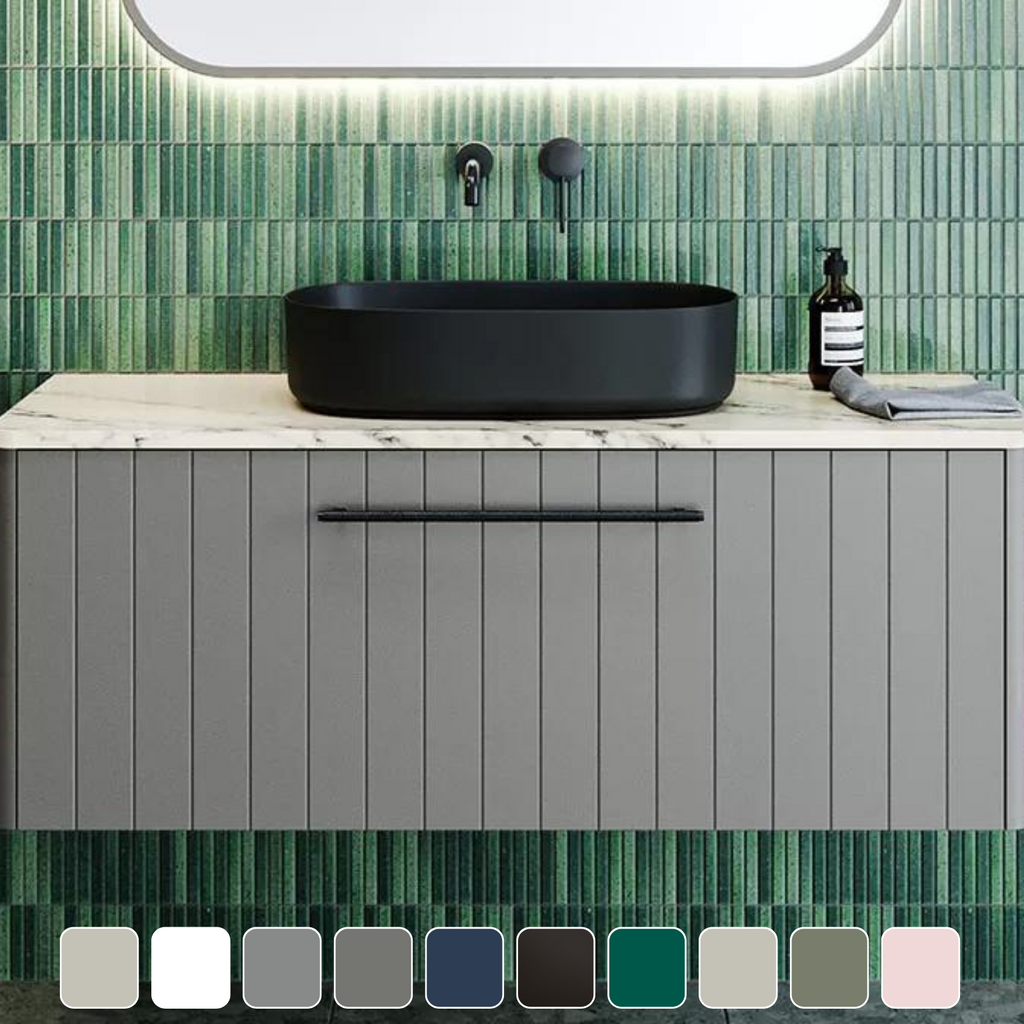 Timberline Saba Wall Hung Vanity With Above Counter Basin