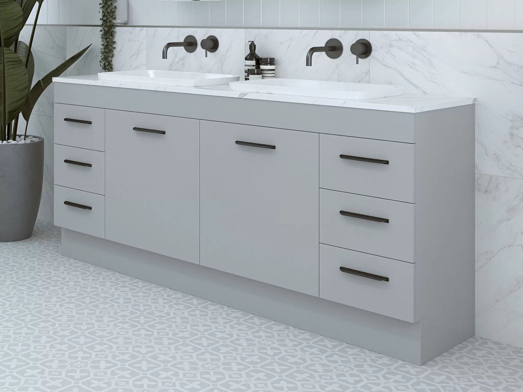 Timberline Bargo Floor Standing Vanity with Silksurface Top & Basin