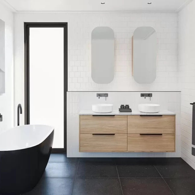 Timberline Grange Wall Hung Vanity with Silksurface Top & Basin