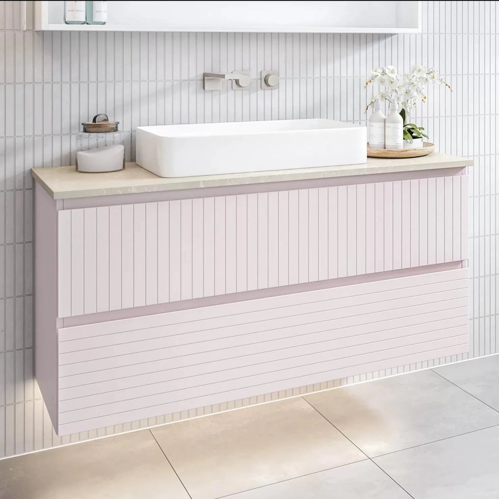 Timberline Henley Wall Hung VJ Panel Vanity With Above Counter Basin