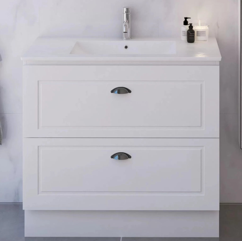 Timberline Nevada Classic Plus Floor Standing Vanity with Alpha Ceramic Basin Top