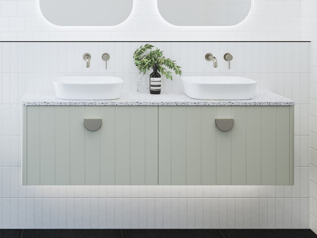 Timberline Saba Wall Hung Vanity With Above Counter Basin