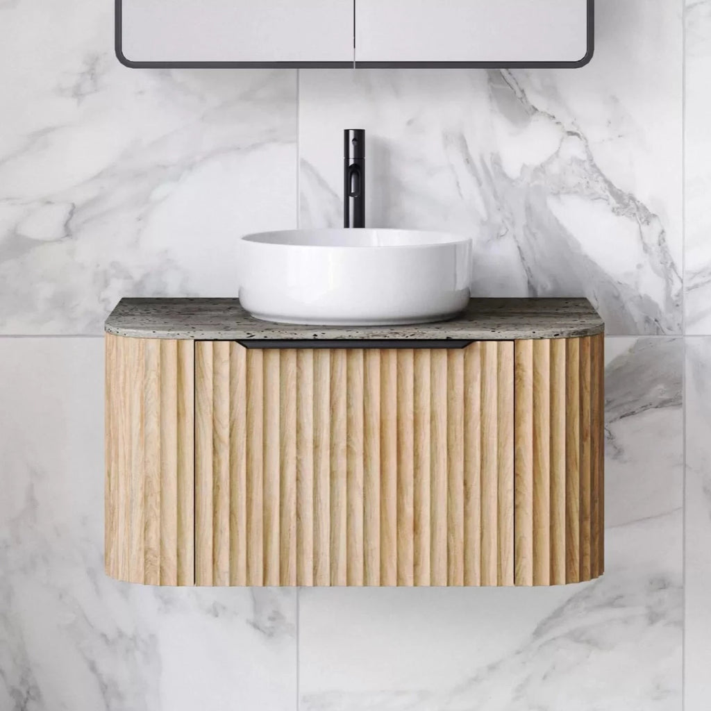Timberline Santos Apollo Wall Hung Vanity with Above Counter Basin