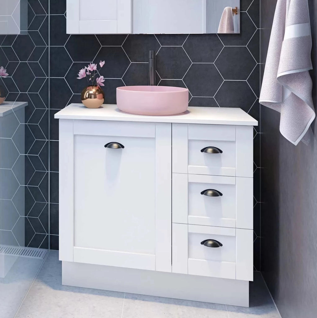 Timberline Victoria Floor Standing Vanity with Above Counter Basin